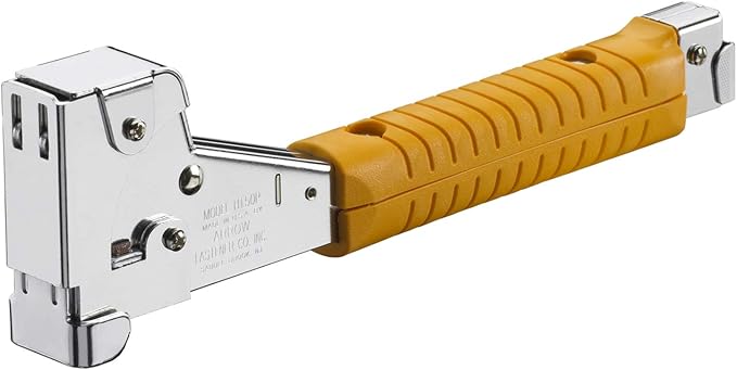 Arrow T50 Heavy-Duty Staple Gun, Manual Stapler | Chrome Steel, For Upholstery, Wood, Crafts, DIY and Professional Uses, Fits T50 1/4", 5/16", 3/8", 1/2" & 9/16" Staples