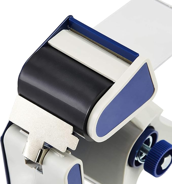 Amazon Basics Packaging Tape Dispenser Gun, Easy-to-Use, Side Load Design, Well Built, 3-Inch Inner Paper Core, for 1.88-Inch Wide Packing Tape