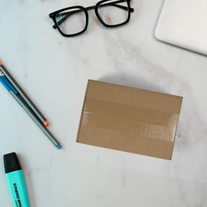 Shipping Boxes 6x4x4 Inches Small Corrugated Cardboard Boxes, 25 Pack