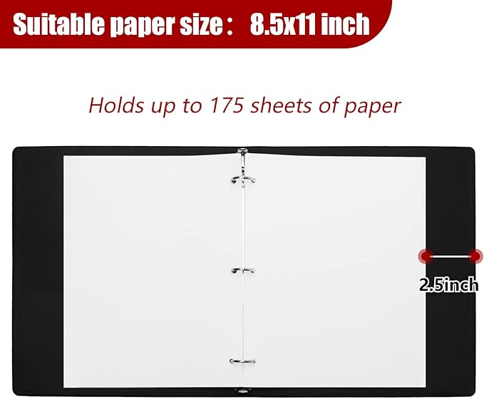 Vienrose 3 Ring Binder 1 Inch Round Rings with Linen Fabric Cover, Fits 8.5 x 11 Inch Paper, Durable Organizer for School, Office, Home, Recipes, LightGreen