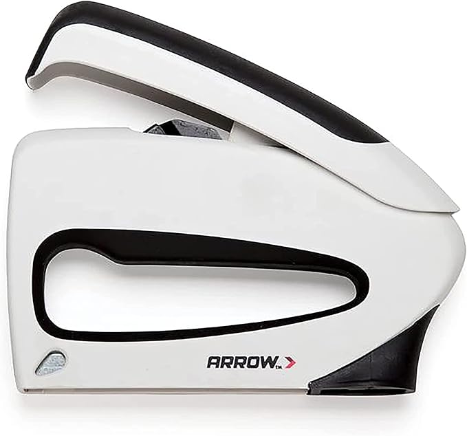 Arrow TT21 TruTac Forward Action Staple Gun, Manual Push Stapler for Upholstery, Crafts, Decorating, and Repairs, Fits JT21 Thin Wire Staples | Staple-Viewing Window, Bottom-Load Magazine, Fits JT21 1/4", 5/16" & 3/8" Staples, For Upholstery, Crafts, D...