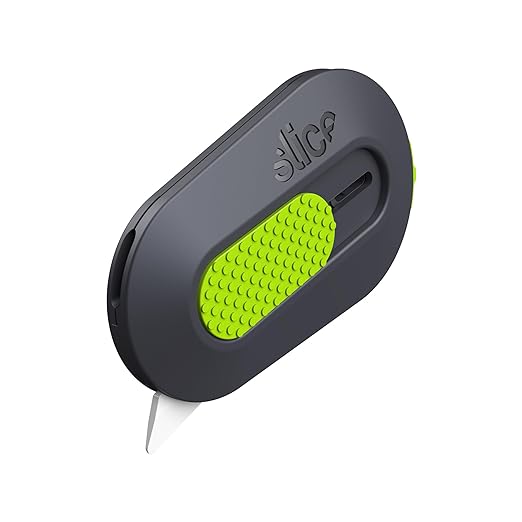 Slice 10514 Mini Cutter, Ceramic Safety Blade, Pocket Sized, Auto-Retractable, Stays Sharp Up to 10X Longer