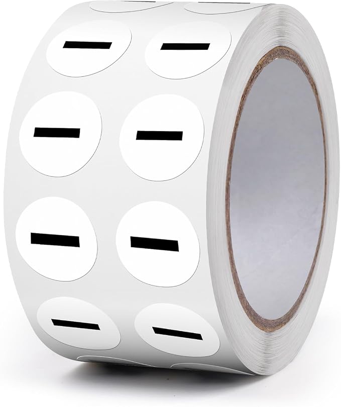 Letter I Stickers 0.5 Inch Vinyl Round Alphabet Label 1000 PCS | Self-Adhesive, Removable, Waterproof, Circle Capital Dots Tags, for Home Office Inventory Classroom