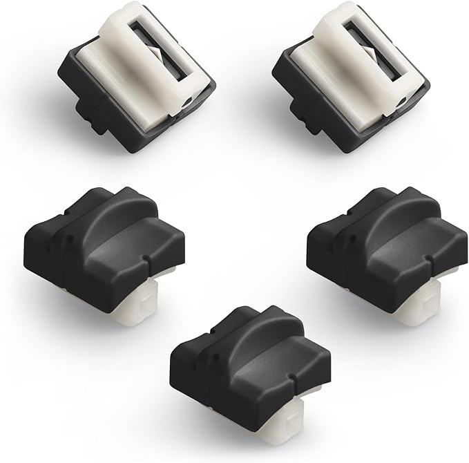Firbon 5 Pieces Black Replacement Blade with Automatic Security Safeguard Design for Paper Cutter Trimmers