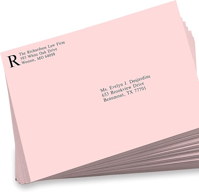 LUXPaper 9 x 12 Open End Envelopes | Peel & Press | Candy Pink | 80lb. Text | 50 Qty