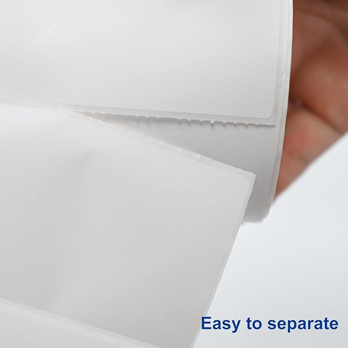 ESSENTIAL 3"x2" Direct Thermal Barcode Labels, Shipping Label, Compatible with Arkscan & Zebra Label Printers, 700 per Roll (1 Roll)