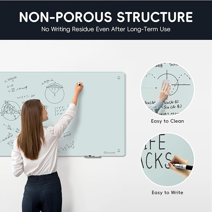 Glass Whiteboard 36 * 72Inches