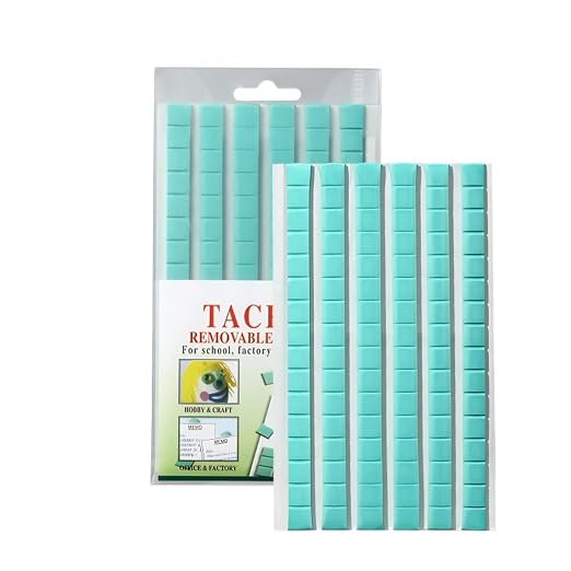 Nail Putty for Stand & Art, Reusable Clay Adhesive Poster Putty DIY Professional Nail Tips Manicure Tool for Posters, Frames, Handles, Art, Photography (Green)