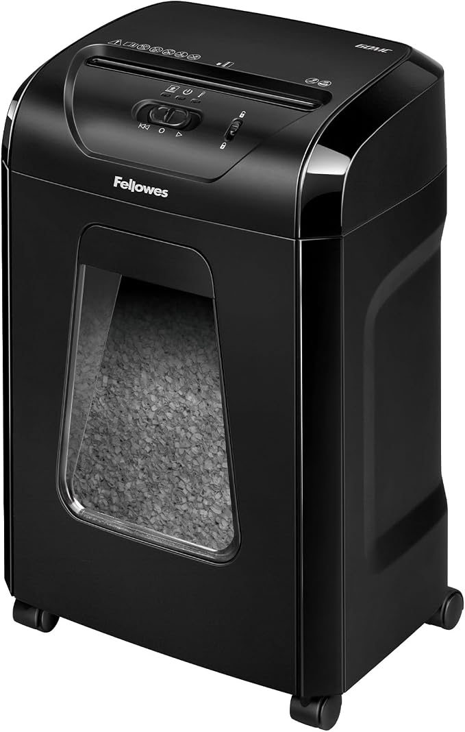 Fellowes Powershred 60MC Micro-Cut 10 Sheet Home Office Paper Shredder
