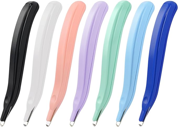 7PCS Magnetic Staple Remover Bulk, Staple Remover Puller, Multicolored Stapler Remover Tool Staple Remover Stick for Home, School and Office