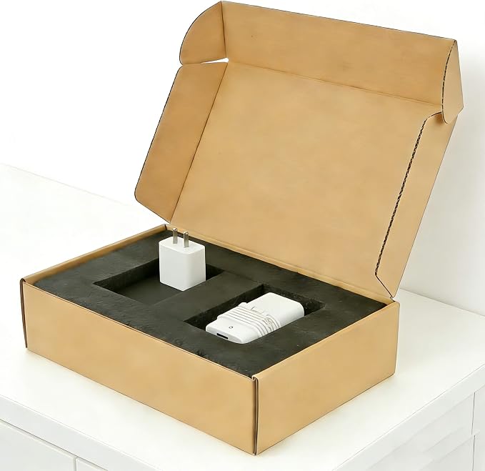 Laptop Box Great for Laptop Computer Shipping or Storage | Laptop Shipping Box Cardboard Mailing Boxes Great for Laptop Computer Shipping, Adjustable DIY Foam Fits Most Laptops (Black)
