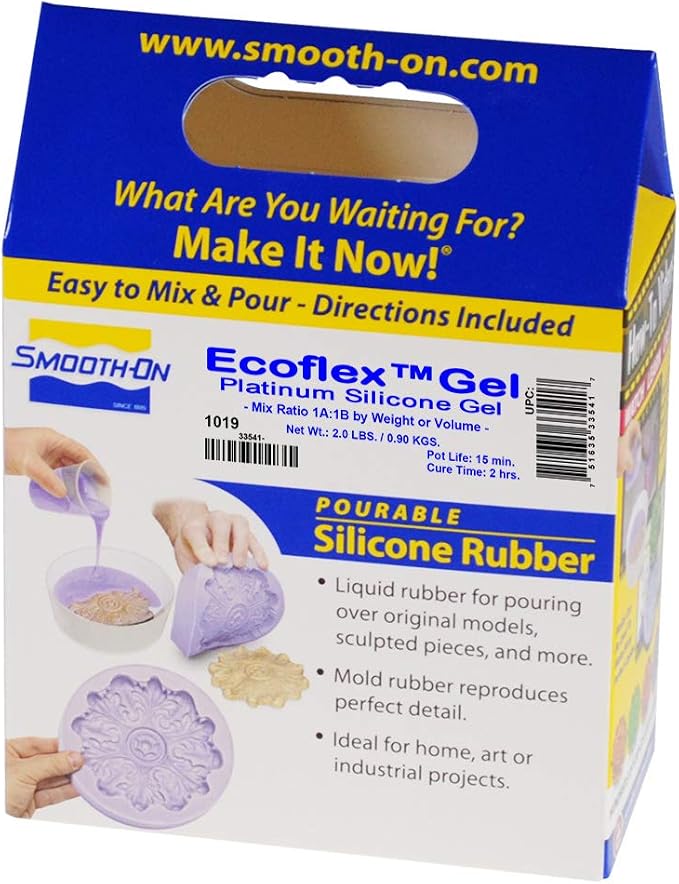 Ecoflex Gel - Platinum Cure Silicone Rubber for Special Effects - Pint Unit
