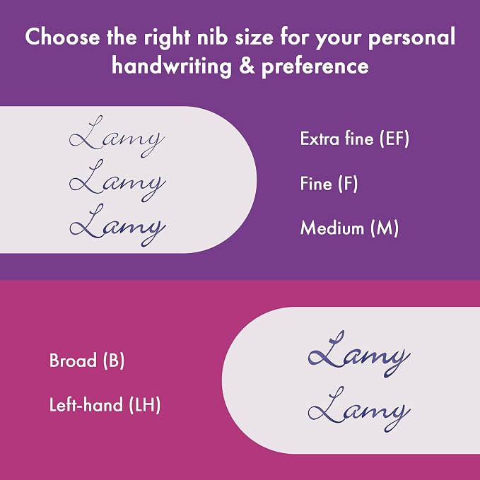 LAMY safari pink cliff - Fountain Pen with ergonomic grip & polished steel nib in size EF - ideal for any Writing & Calligraphy - including LAMY T 10 blue cartridge - Right-Handed | Lamy Fountain pen with ergonomic grip - robust ASA plastic - incl. LAM...