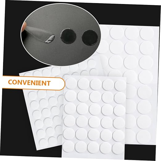 jojofuny 7Sheets Double Sided Adhesive Dots for Wall and Office Removable Sticky Fixers for Photos Paint Wall Adhesive Convenient and for Various Occasions