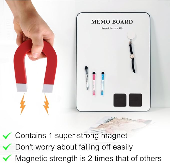 OWLKELA 30 Pack Whiteboard Eraser, Black | Magnetic, Washable and Reusable, Ideal for Magnetic Soft Whiteboard, Glass Whiteboard and Dry Erase Board