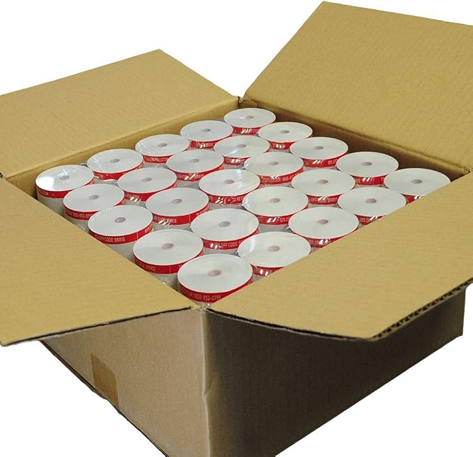 (48 Gsm Paper Thickness) 2 1/4 x 230ft 1-Ply Thermal Paper [50 Rolls] BPA Free Cash Register Tape Sharp 01PU, 01PU, ER-A520, ER-A530, UP-700, XE-A201, XE-A202, XE-A302 CBM262, CBM270