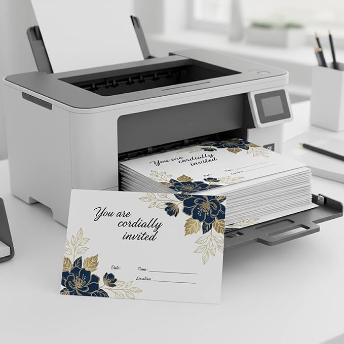 YINUOYOUJIA 100 Pack A4 Envelopes,4x6 White Envelopes,Self Seal for Invitations, Weddings, Baby Shower, Photos, Postcards, Greeting Cards, Mailing