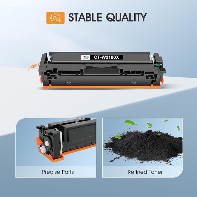 218X 218A Black Toner for HP W2180X Black Toner Cartridge High Yield 2 Pack | Compatible Replacement for HP Color LaserJet Pro MFP 3301fdw 3301sdw 3301cdw 3201dw 3301 3201 Printer Ink Set High Yield