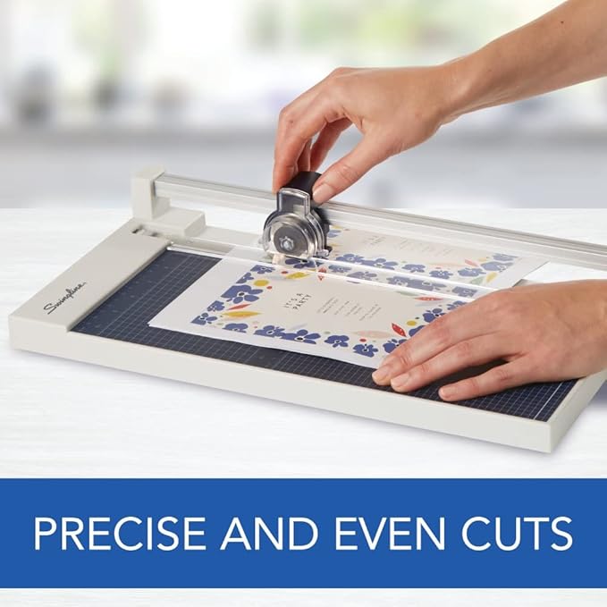 Swingline Paper Cutter, 12" Cut Length, 10 Sheet Capacity, ClassicCut 1210P (G7010008)