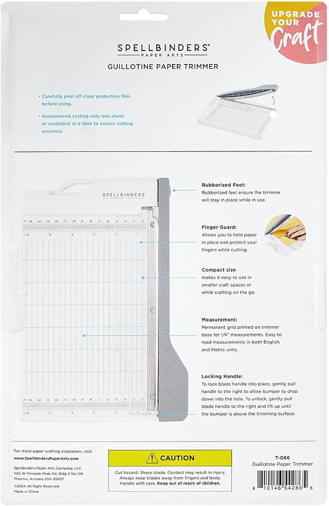 Spellbinders T-066 Guillotine Paper Trimmer