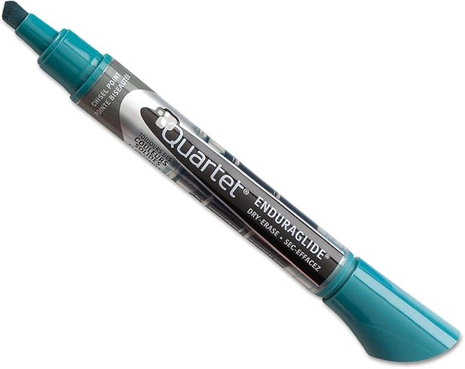 Quartet Dry Erase Markers, Whiteboard Markers, Chisel Tip, EnduraGlide, White Board Dry Erase Pens for Teachers, Home School & Office Supplies, Assorted Classic Colors, 4 Pack (5001M)