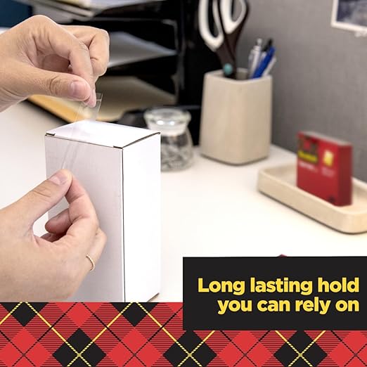 Scotch Super-Hold Tape, 6 Rolls, 50% More Adhesive, Trusted Favorite, 3/4 x 800 Inches, Boxed (700S6)