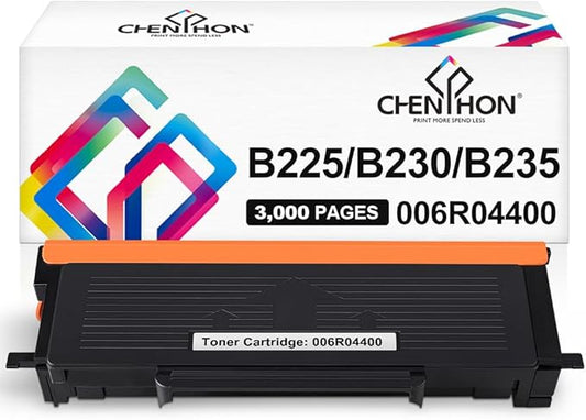 B230 B235 B225 Toner Cartridge 006R04400 High-Yield 3,000 Page Replacement for Xerox B225 B230 B235 B225DNI B230DNI B235DNI Printer, Black 1 Pack