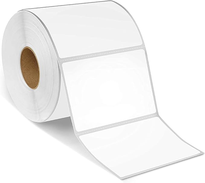 Spartan Industrial - 3" X 2" Direct Thermal Labels (10 Rolls, 700/Roll) Perforated Postage Shipping Labels - Compatible with Rollo and Zebra Desktop Printers