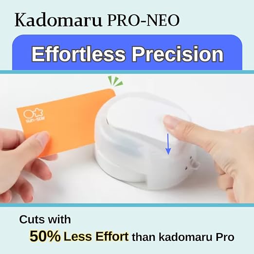 Sunstar Stationery Kadomaru Pro NEO Black Corner Cutter Authentic Hologram