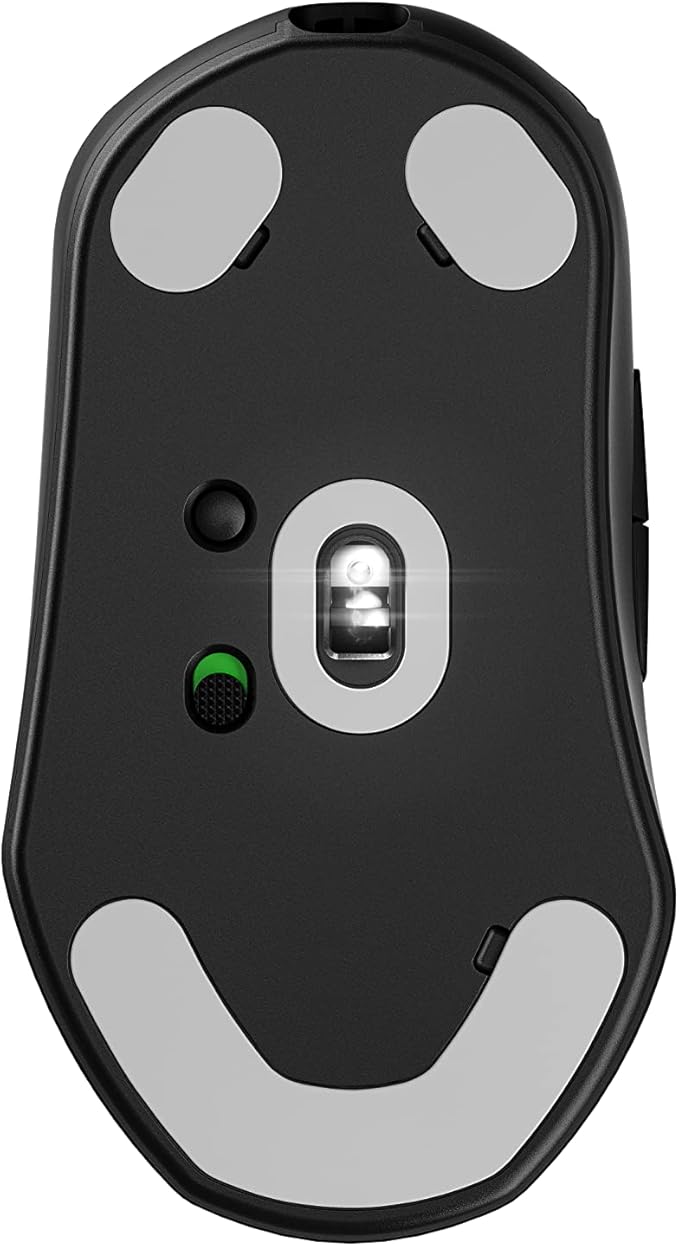 SteelSeries Esports Mini Wireless FPS Gaming Mouse – Ultra Light – Prime Mini Edition – 5 Programmable Buttons – Lag-free 2.4GHz – 100H Battery – 18K CPI Sensor – Magnetic Optical Switches – PC/Mac