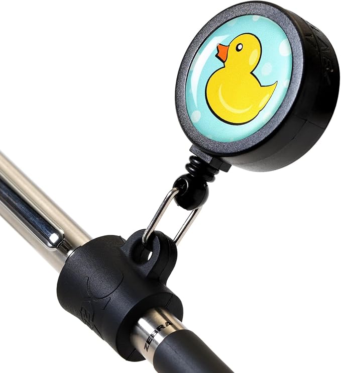 Better Labz EZ PEN Retractable Pen Reel for Nurses, Teachers, Waitresses, Carpenters, Construction Workers, Contractors & Pros (Non-stop Duck)