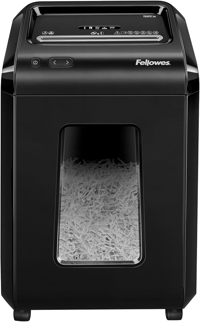 Fellowes® Powershred® 92Cs 18 Sheet Cross-Cut Shredder