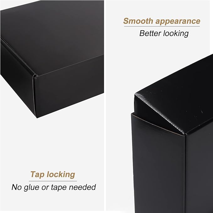 ZBEIVAN Shipping Boxes Mailers 12x9x3 inches Corrugated Cardboard Small Packing Kraft Moving Mailing Box, Pack of 20