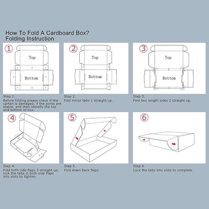 HORLIMER 12x9x4 inches Shipping Boxes Set of 20, White Corrugated Cardboard Box Literature Mailer