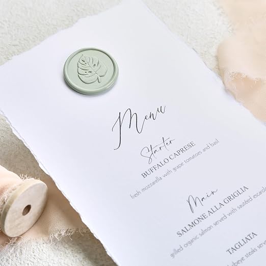 UNIQOOO Mailable Glue Gun Sealing Wax Sticks for Wax Seal Stamp - Sage Green, Great for Wedding Invitations, Cards Envelopes, Snail Mails, Wine Packages, Gift Ideas, Pack of 8