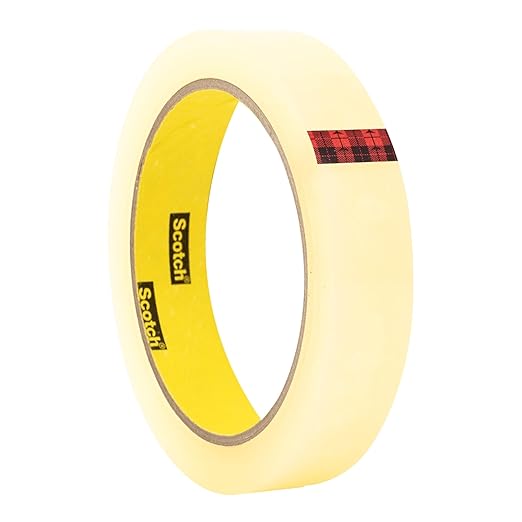 Scotch Transparent Tape, 3/4 in x 2592 in, 1 Roll