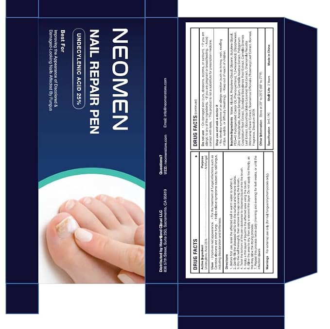 Nail Fungus Pen, Toenail Fungus Pen Treatment for Toenails & Fingernails, Daily Nail Appearance Care - 4 Count