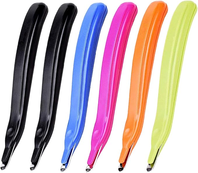 ZZTX Magnetic Staple Remover 6 Pack | Staple Removal Tool, Easy removal, No paper tear, 5-color set