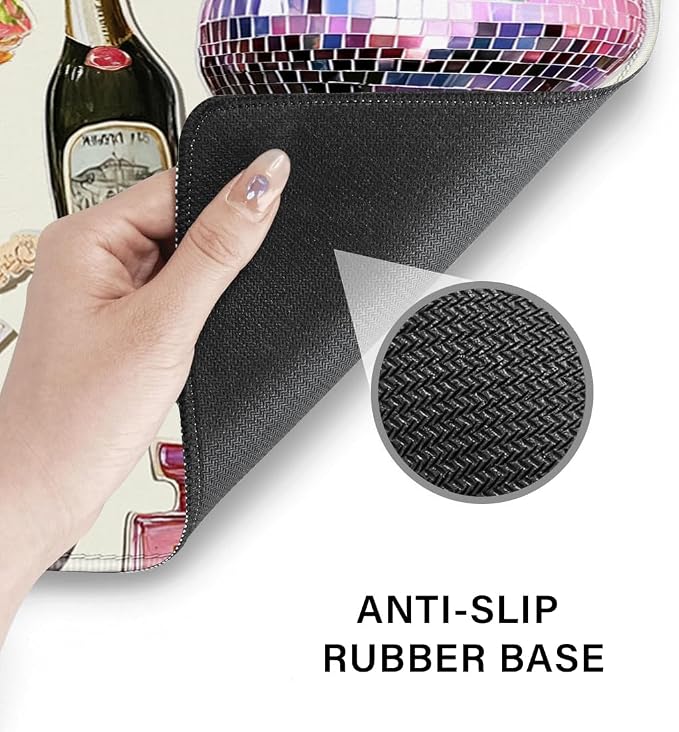 Desk Pad and Keyboard Wrist Rest, Large Mouse Pad + Keyboard Pad+Mouse Wrist Support, Non-Slip Desk Mat Protector for Office, Home 31.5×11.8 Inches Pink Girly