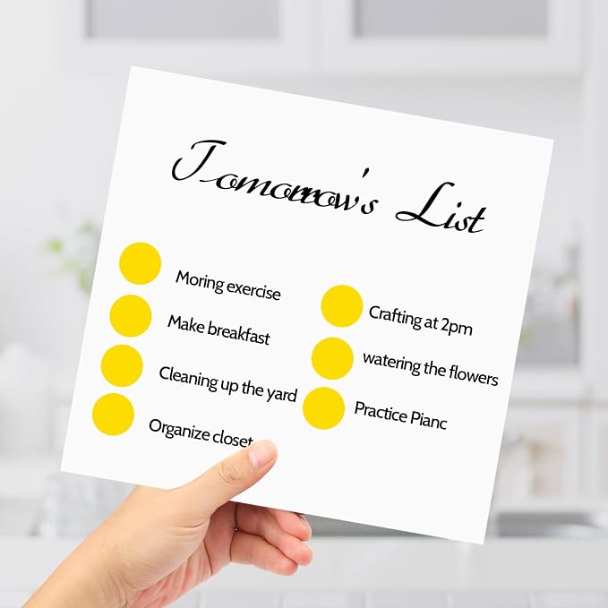 3500 Pieces Dot Stickers, 3/4 inch Black Coding Labels Circle, Yellow Dot Stickers for Office, Classroom, Students (Pack of 2)