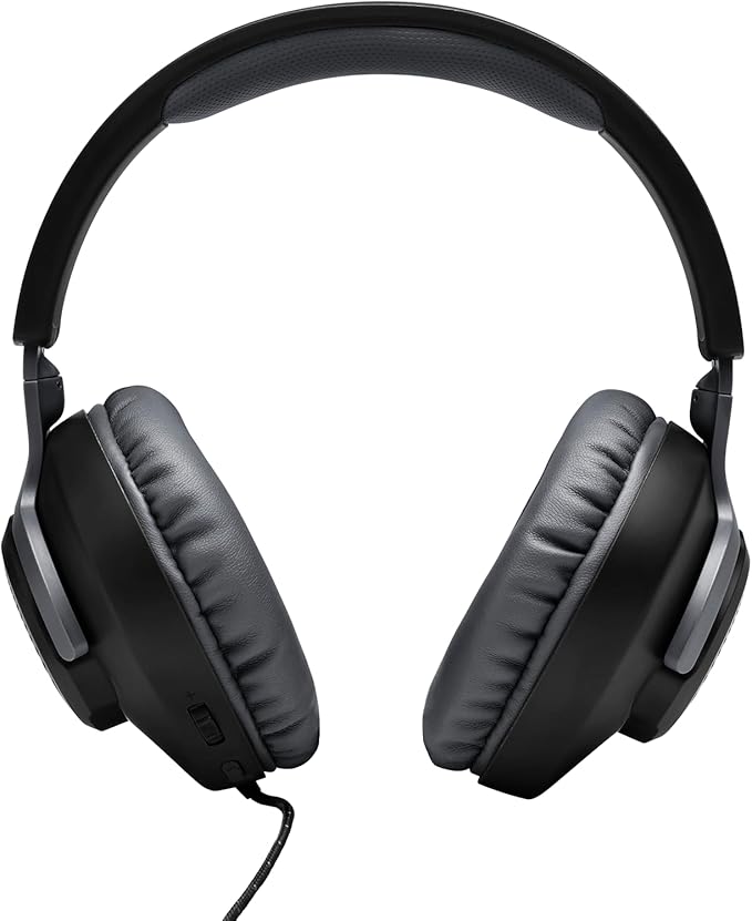 JBL Quantum 100 - Wired Over-Ear Gaming Headphones - Black, Large