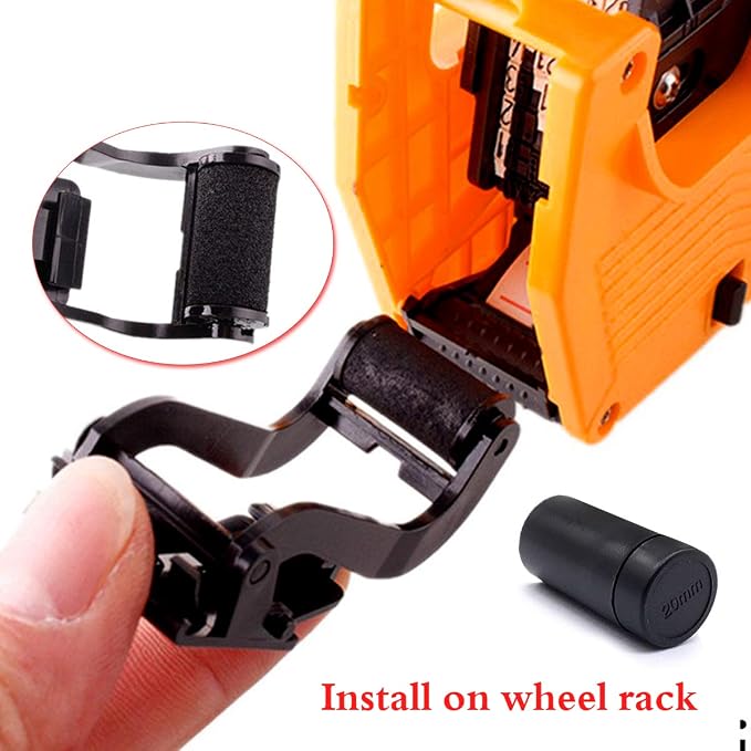 MX-5500 8 Digits Price tag Gun with 5000 Sticker Labels, Pricing Gun Kit for Office, Retail Shop, Grocery Store (A/Red)