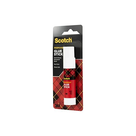 Scotch Glue Stick, .53 oz, Acid Free and Non-Toxic (6015) (Pack of 2)