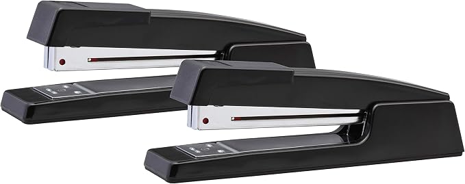 Bostitch Executive Full Strip Stapler - 20-Sheet Capacity, All-Metal Construction, Dual Clinch, 2 Count (Pack of 12)
