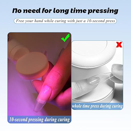 Soft Gel Nail Tips Glue, 2Pcs 15ml Super Strong Semi Solid Nail Glue Gel UV Light Curing Needed Glues for Press On Clear False Tips Bonding Acrylic Nails Extension Home Manicure