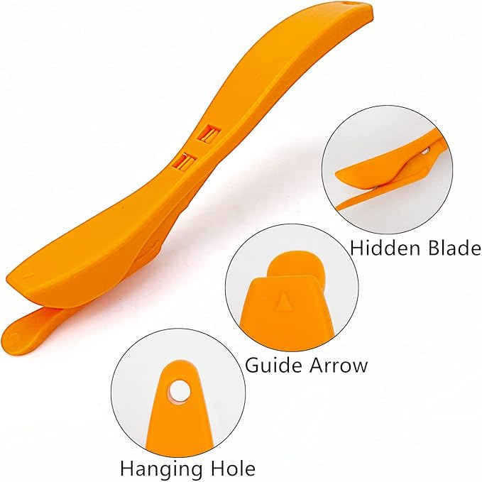 Umaki 3 Pack Safety Knife Tool - Vinyl Film Cutter for Automotive, Craft, Home & Office Use