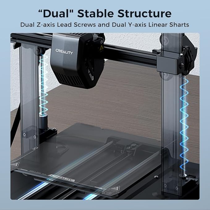 Creality Ender 3 V3 SE 3D Printer, 250mm/s Printing Speed DIY 3D Printers with CR Touch Auto Leveling, Sprite Direct Extruder Auto-Load Filament Dual Z-axis Y-axis, Printing Size 8.66x8.66x9.84 inch