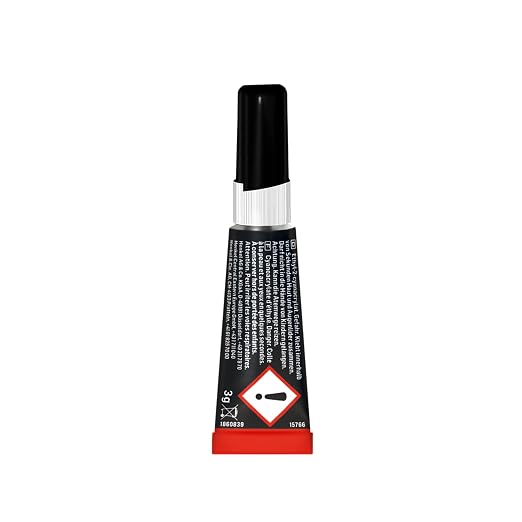 Pattex Super Glue Ultra Gel, Extra Strong & Flexible Super Adhesive, Shock & Water Resistant, for e.g. Rubber, Leather, Wood, 3 g + 3 g Quick Drying Second Glue Liquid Free, 9H PSGLB