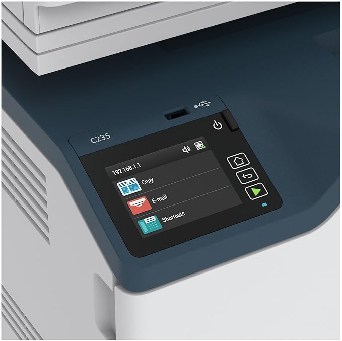 Xerox C235dni Wireless Color Laser All-in-One Printer | Color Print, Scan, Copy & Fax, 24 ppm performance, reliable wireless connectivity, ideal for hybrid & small businesses