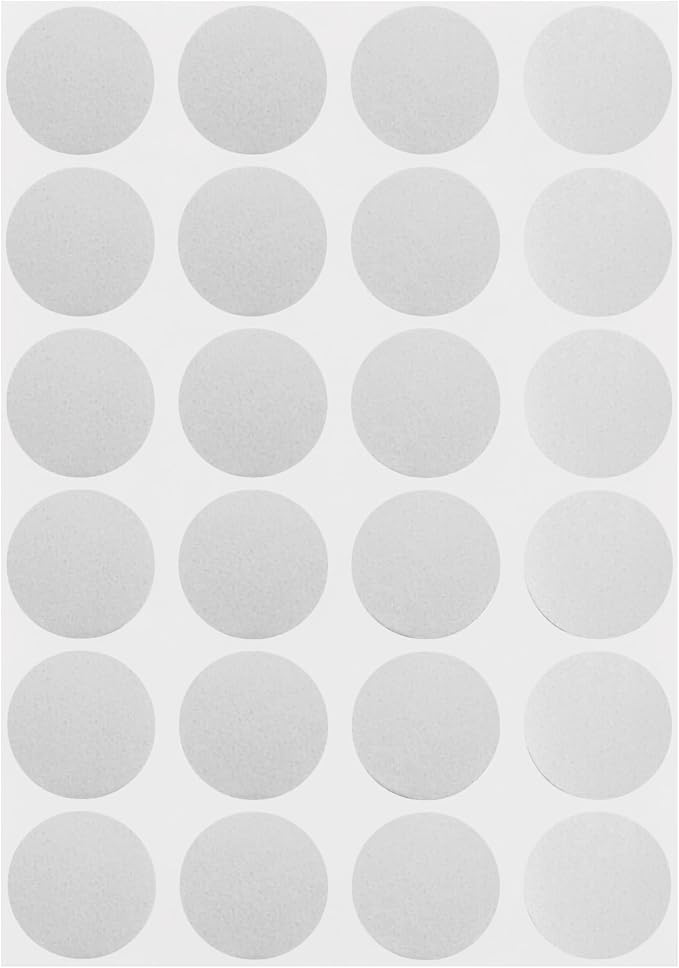 Metallic Silver Dot Stickers, 3/4 Inch, 1008/Pack | Semi-Gloss Paper Circle Labels for Offices, Classrooms, Warehouses, and Medical Use. Made in USA
